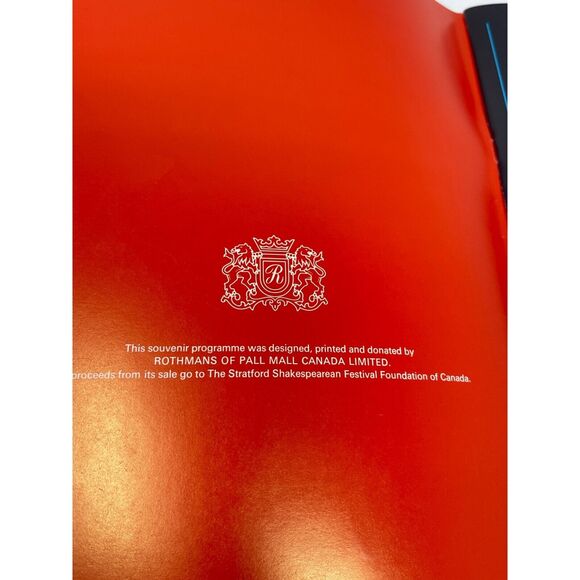 1973 Stratford Canada Shakespearean Festival Foundation Souvenir Program Booklet - Picture 3 of 11